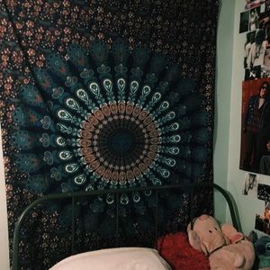 Boho tapestrie room decor